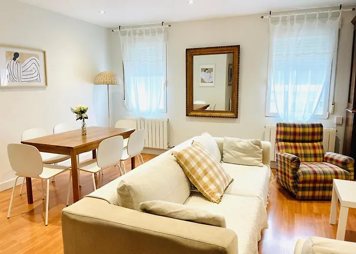 Calido Y Acogedor En El Centro De Con Parking Privado